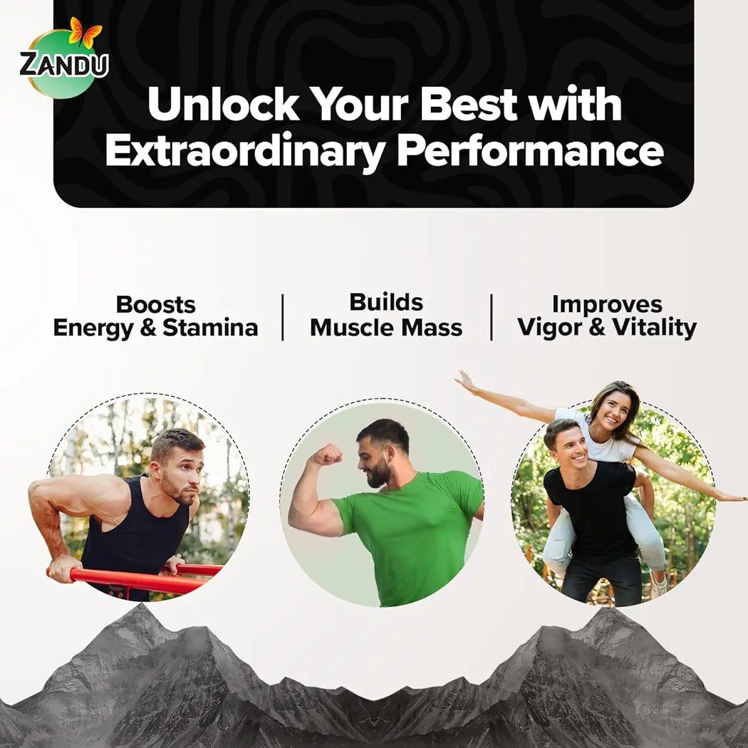 Zandu Shilajit Capsules- (60 Caps)