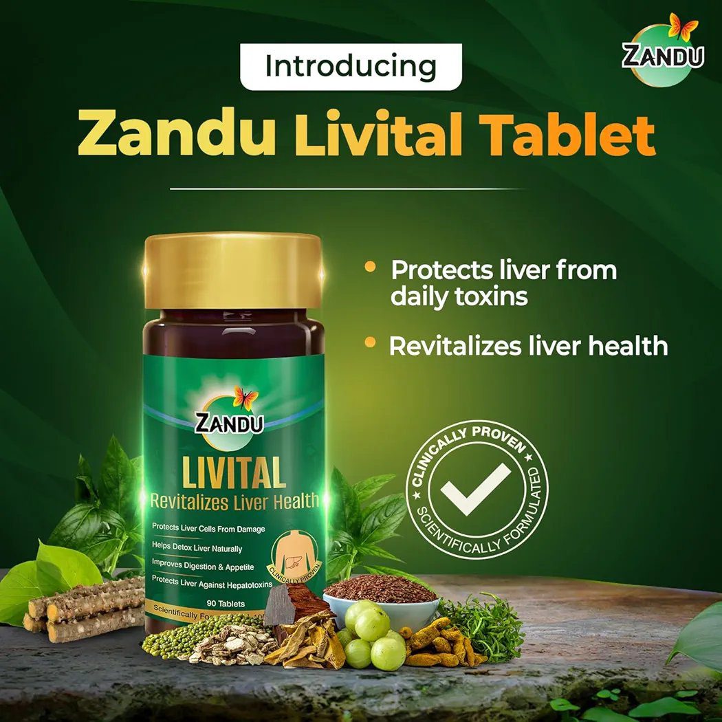 Zandu Livital Liver Tablets – 90 tabs