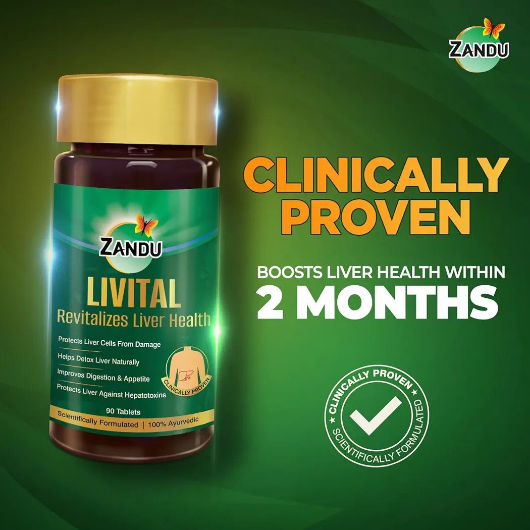 Zandu Livital Liver Tablets – 90 tabs