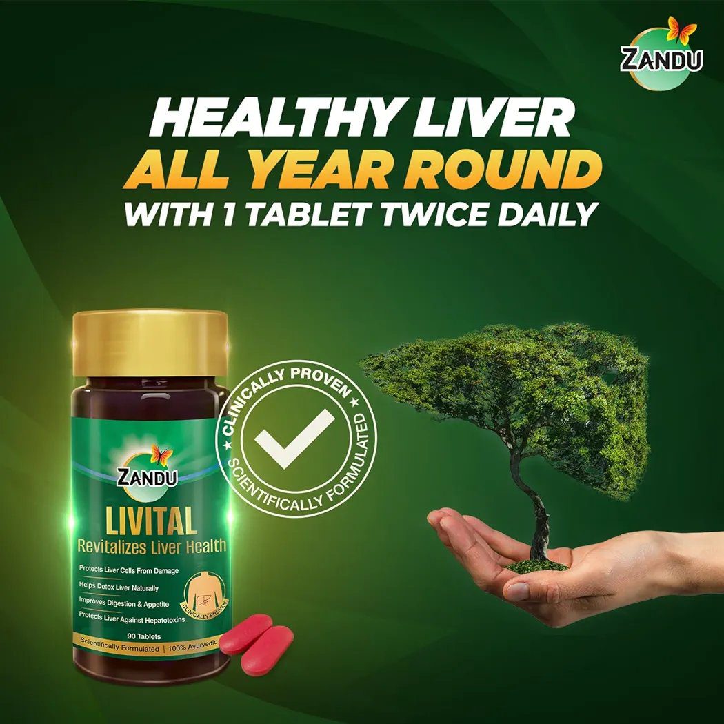 Zandu Livital Liver Tablets – 90 tabs