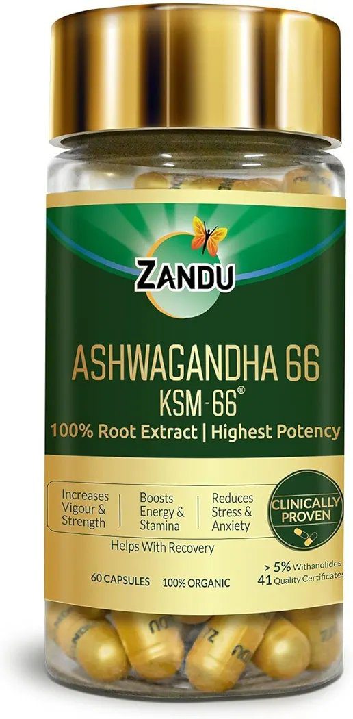 Zandu Ashwagandha KSM-66 Tablets