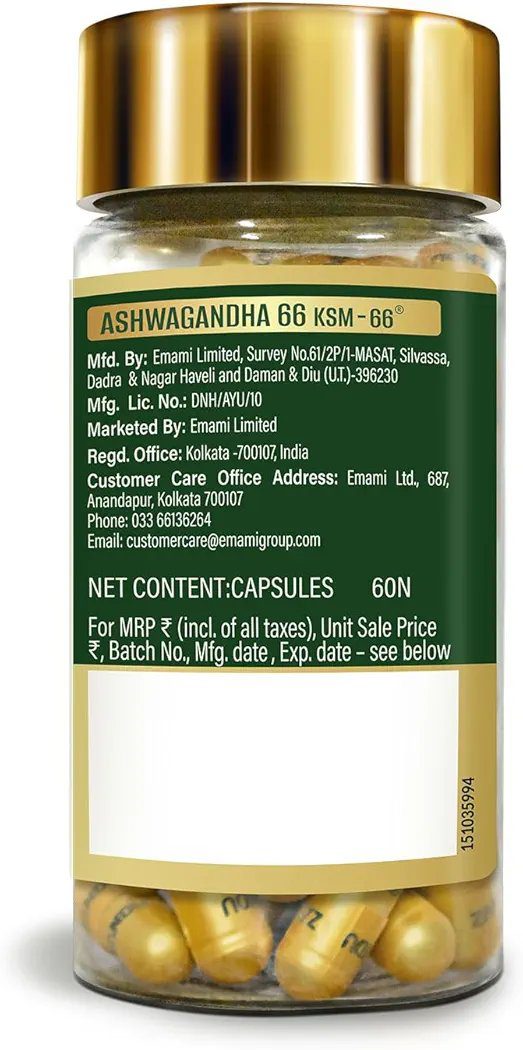 Zandu Ashwagandha KSM-66 Tablets