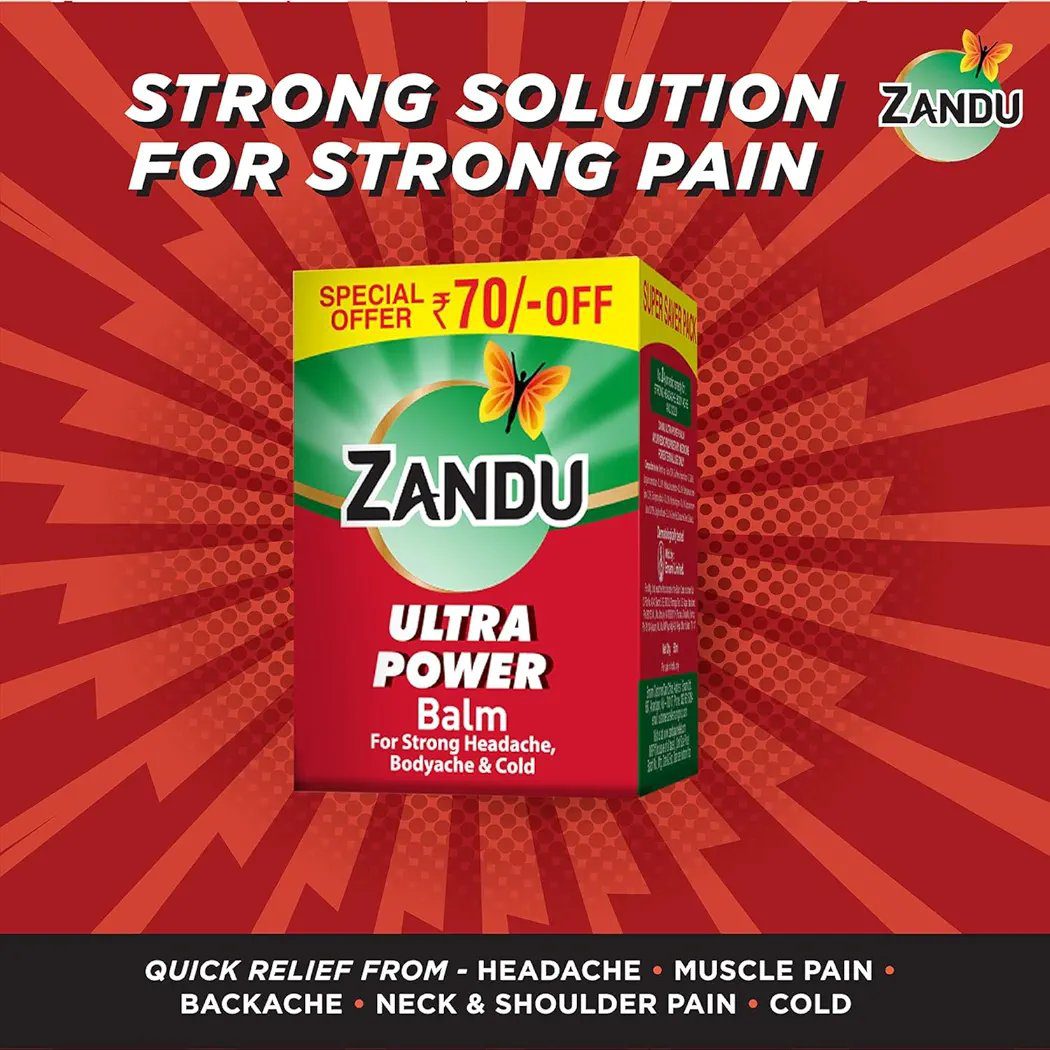 Zandu Ultra Power Balm - 50 ML