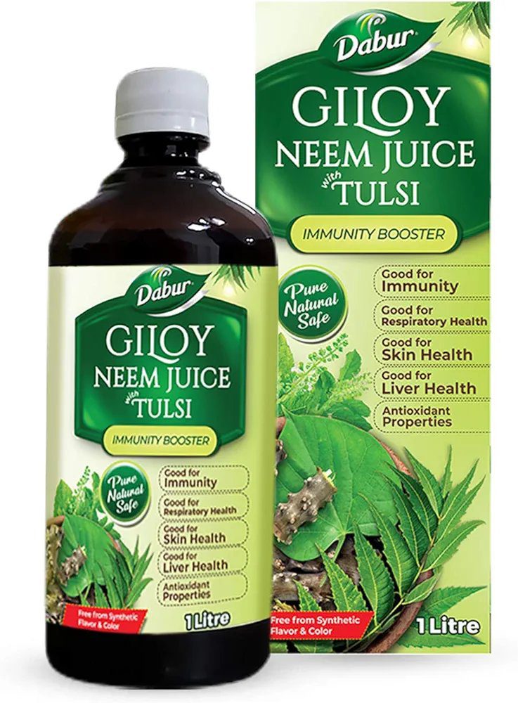 Dabur Giloy Neem Tulsi Juice - 1L