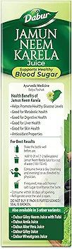 Dabur Jamun Neem Karela Juice - 1L