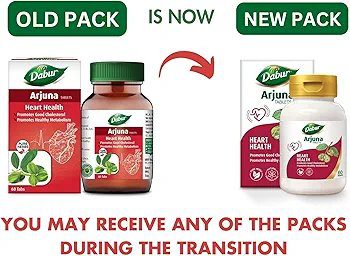 DABUR Arjuna Tablets - 60 Tabs