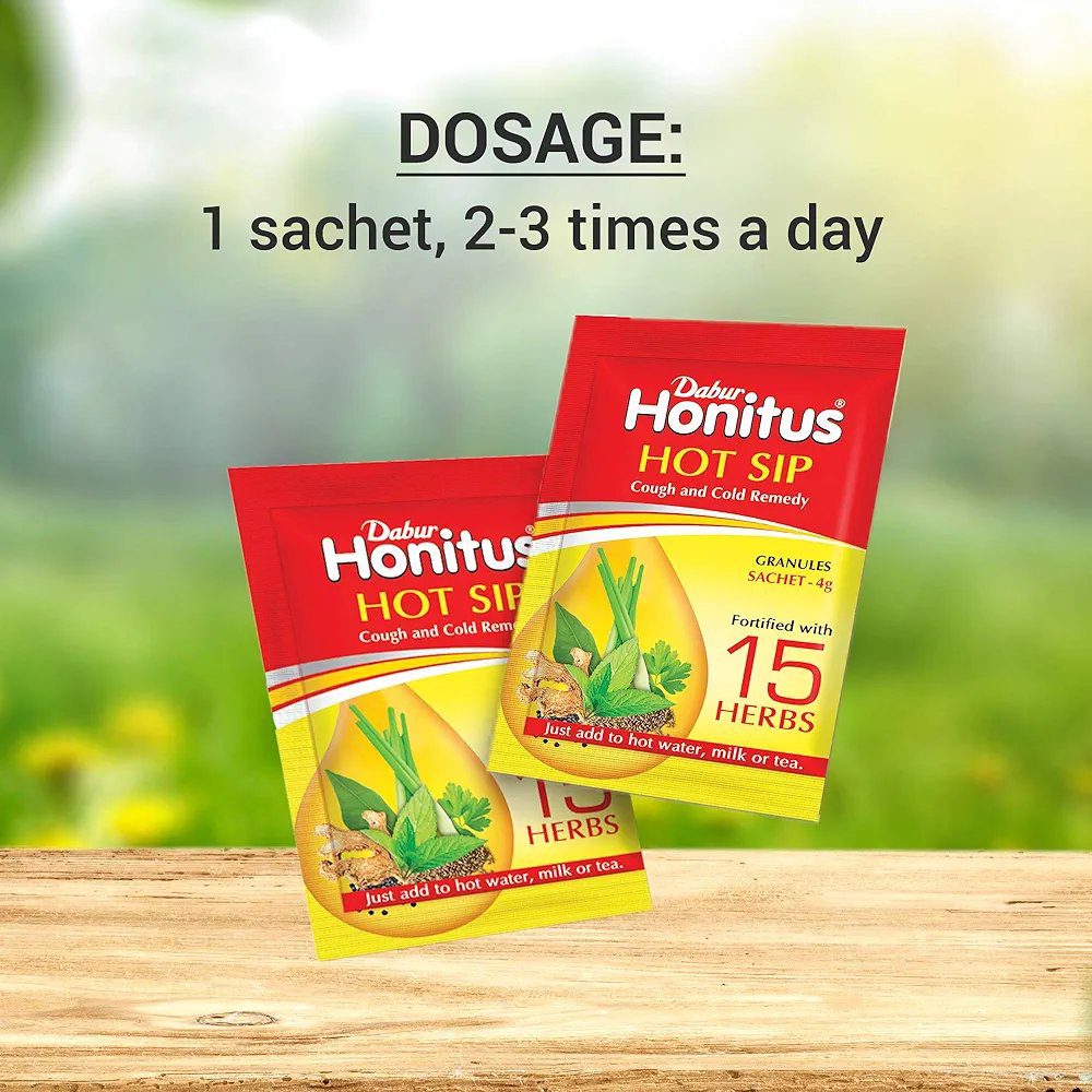 Dabur Honitus Hot Sip - 30 Sachets
