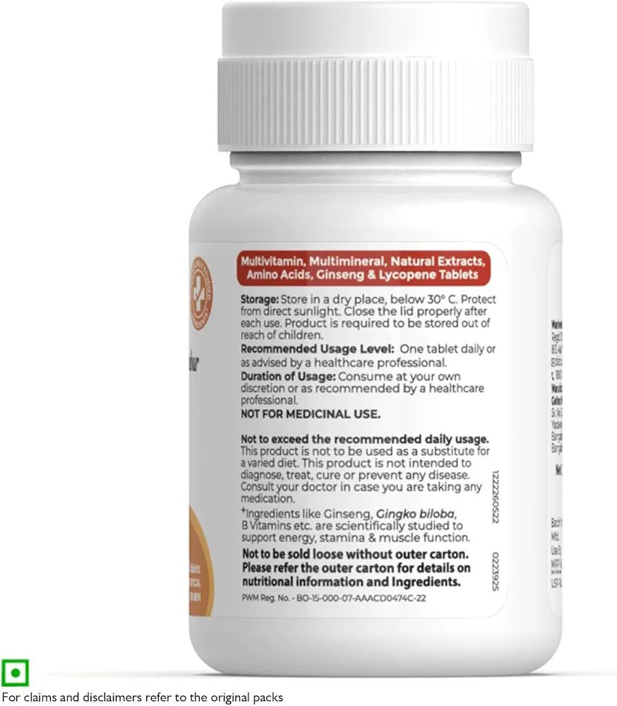 Siens By Dabur Multivitamin for Men-30 tablets