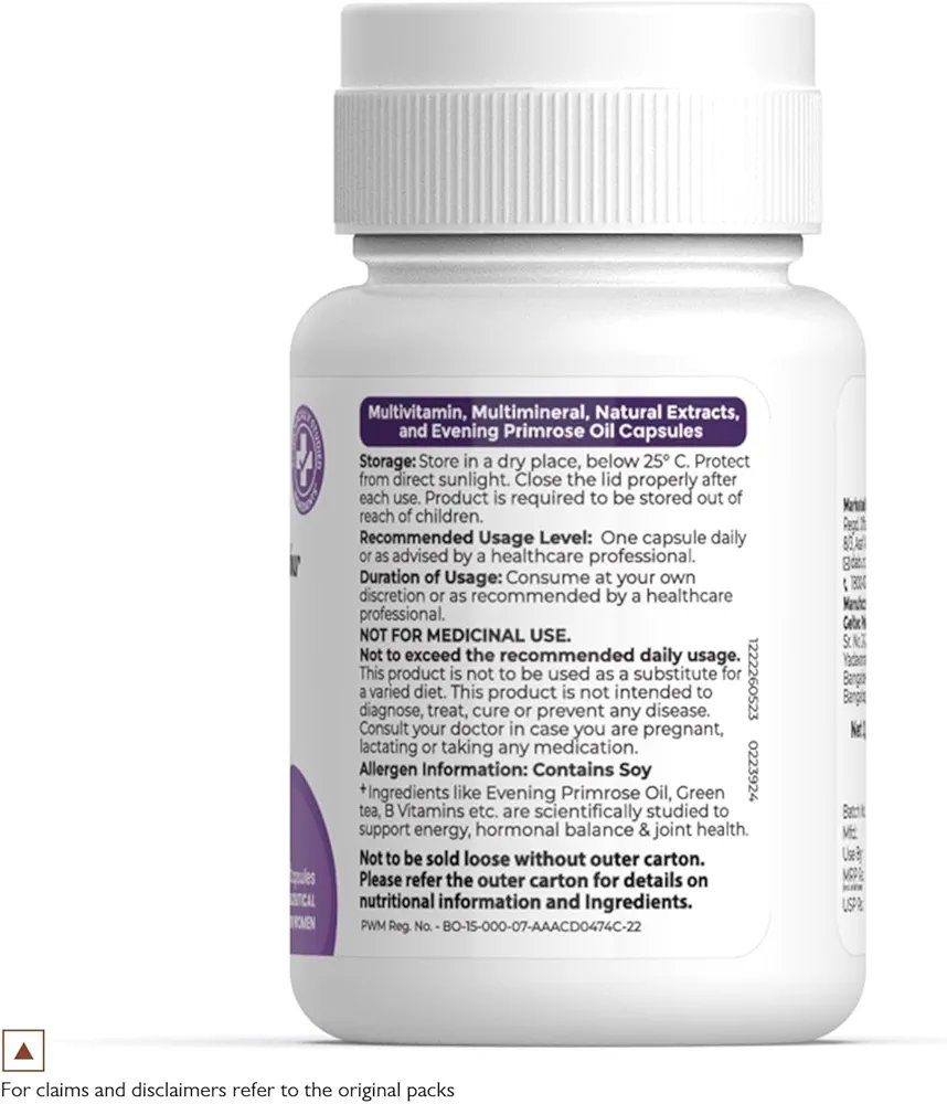 Siens By Dabur Multivitamin for Women-30 capsules