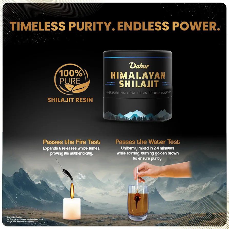 Dabur Himalayan Shilajit Resin - 15g