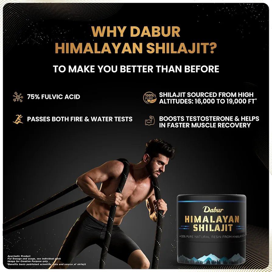 Dabur Himalayan Shilajit Resin - 15g
