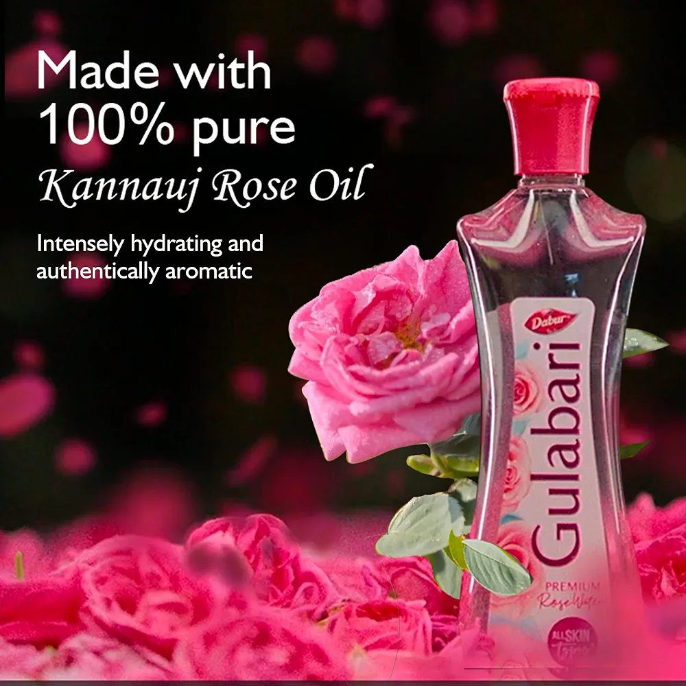 Dabur Gulabari Premium Rose Water/Face Toner - 400ml