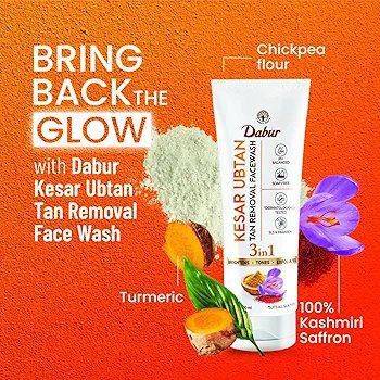 DABUR Kesar Ubtan Face Wash-100Ml