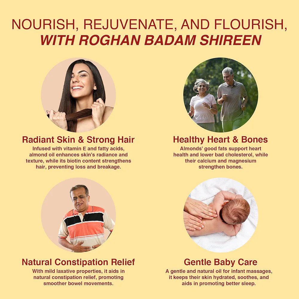 Dabur Roghan Badam Shireen - 50 ml