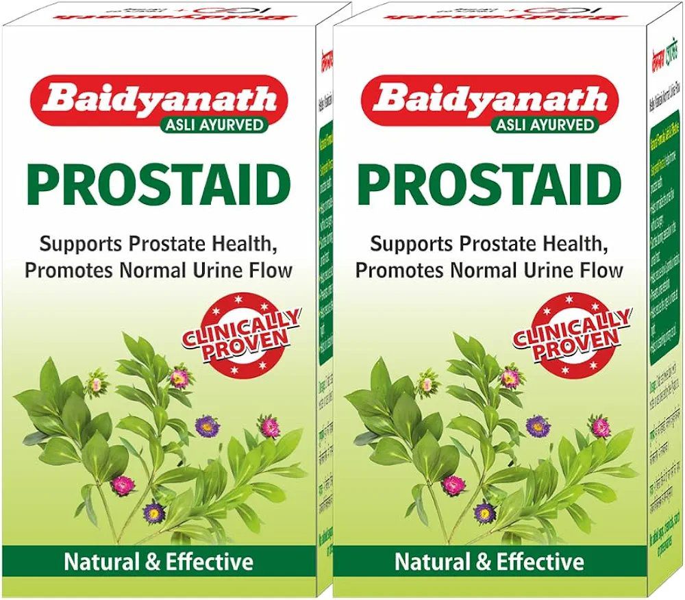 Baidyanath Prostaid 50 Tablets (Pack of 2)