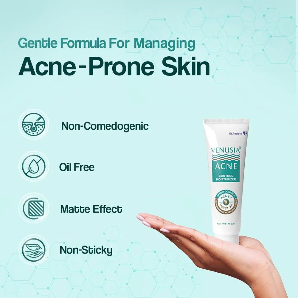 VENUSIA Dr. Reddy's Acne Control Moisturizer, 75G
