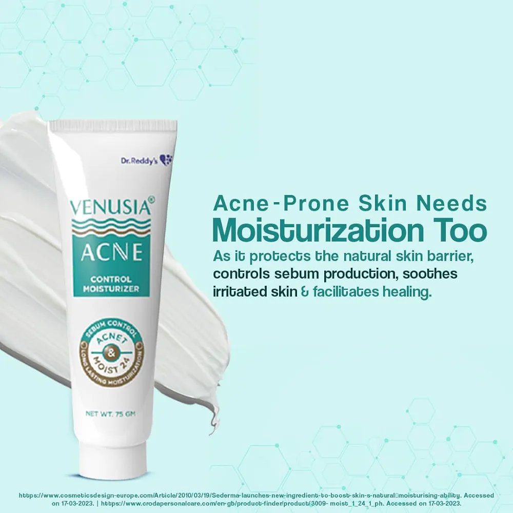 VENUSIA Dr. Reddy's Acne Control Moisturizer, 75G