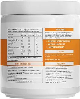 KETOFY Wellcore - Electrolytes (200g) | Orange