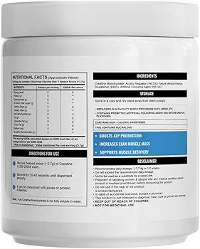 Wellcore - Pure Micronised Creatine Monohydrate | Fruit Fusion 122g