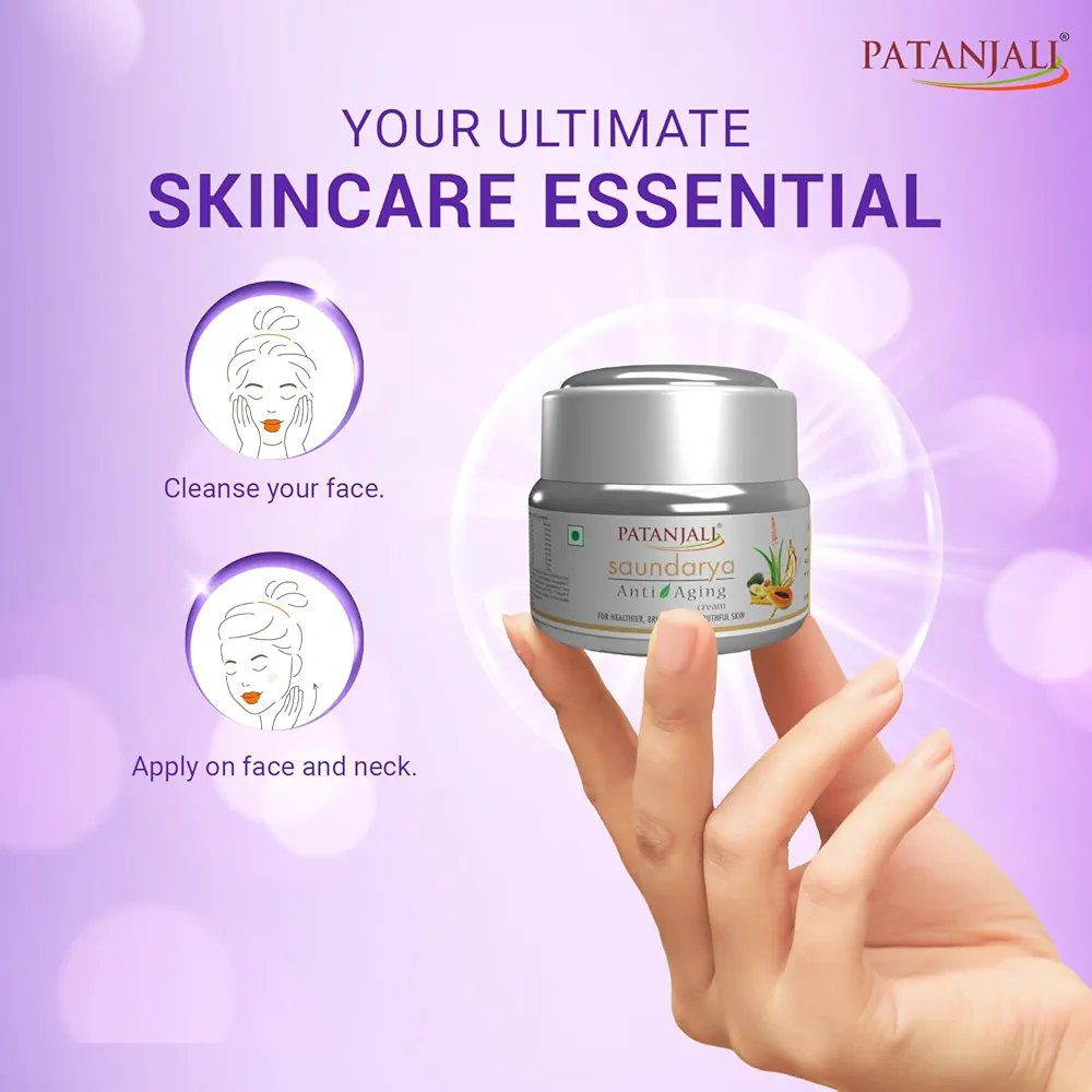 Patanjali Anti Aging Cream 50g