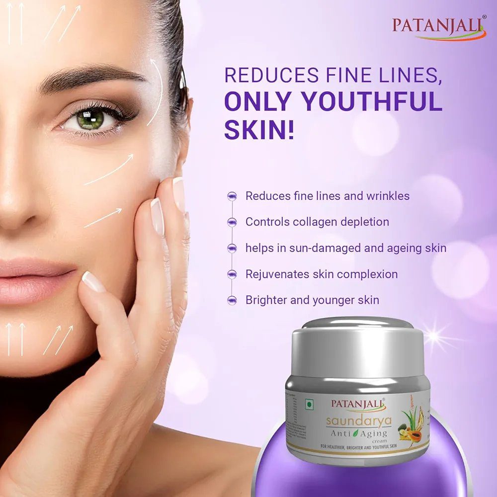 Patanjali Anti Aging Cream 50g