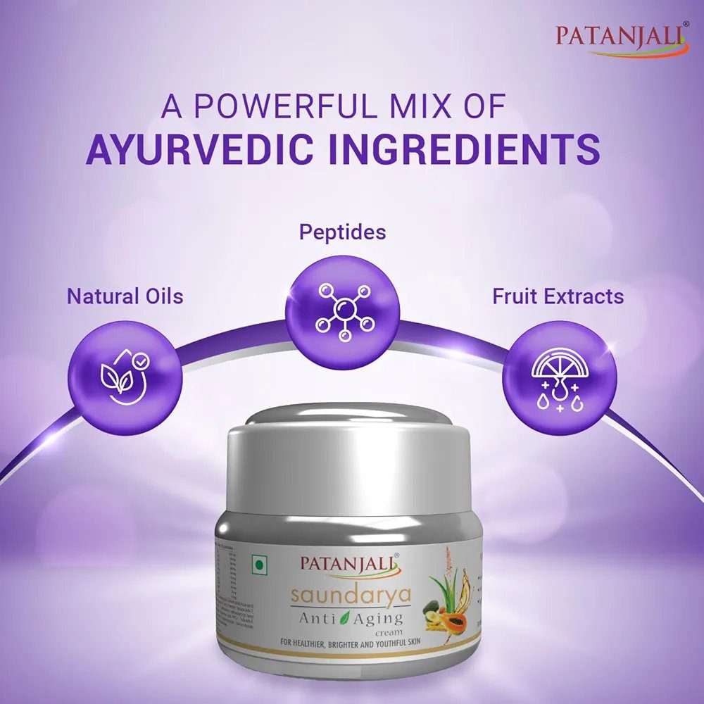 Patanjali Anti Aging Cream 50g