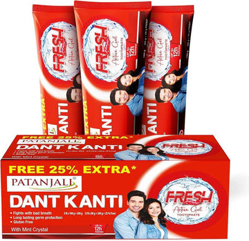 Patanjali Dant Kanti Fresh Active Gel Toothpaste 300g