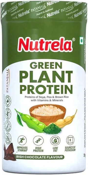 Nutrela Patanjali Green Plant protein Powder 500g
