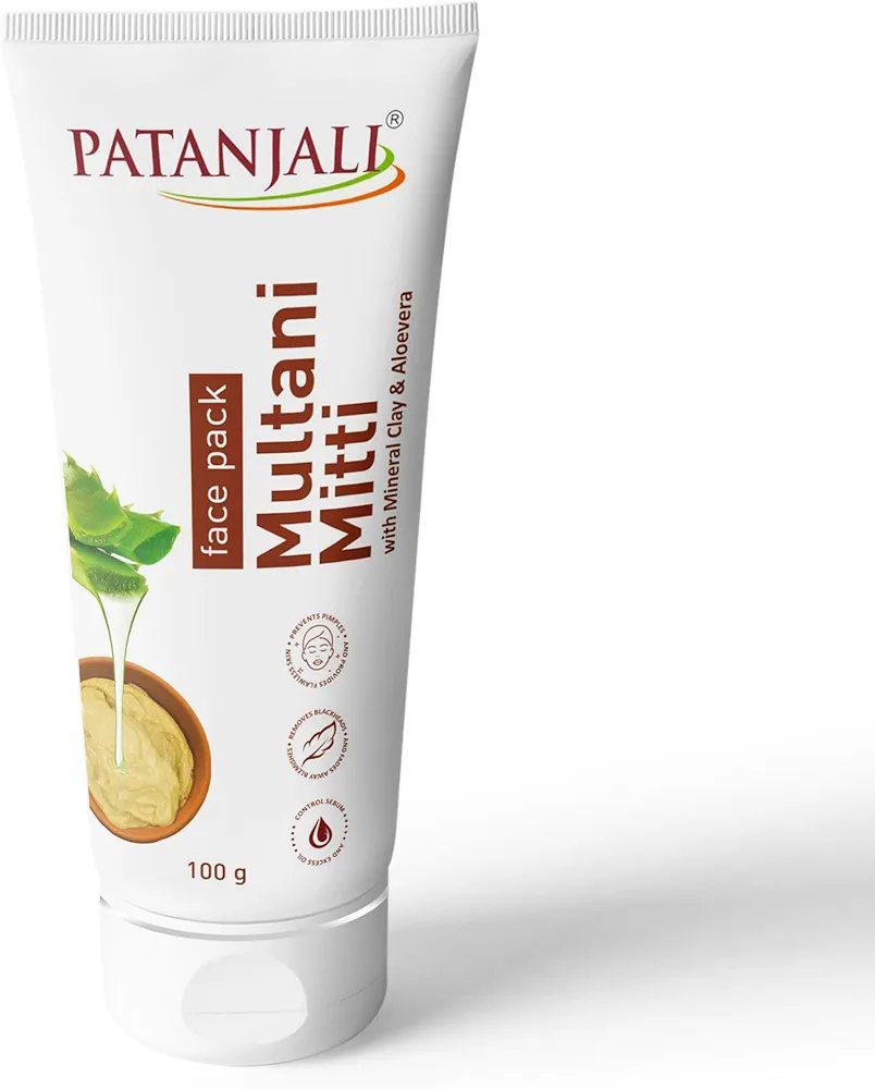 Patanjali Multani Mitti Face Pack 100g