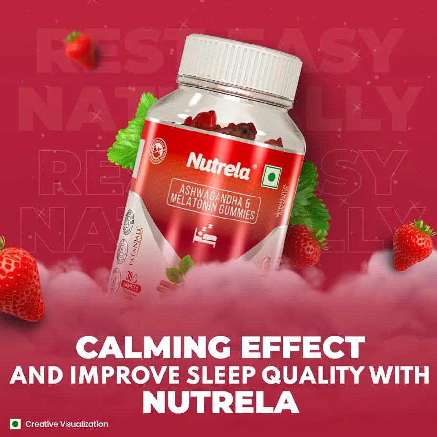 Nutrela Patanjali Ashwagandha 30 Gummies