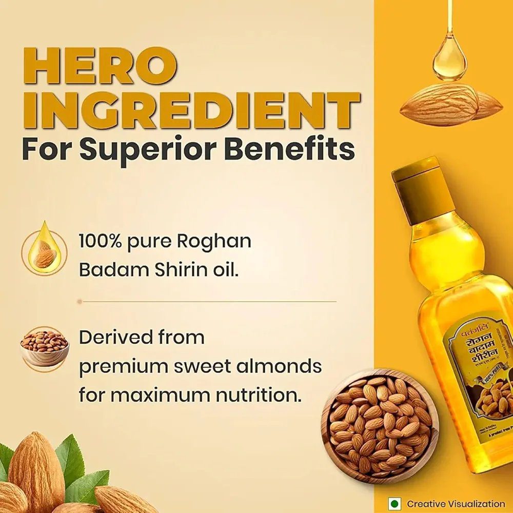 Patanjali Rogan Badam Oil 150ml
