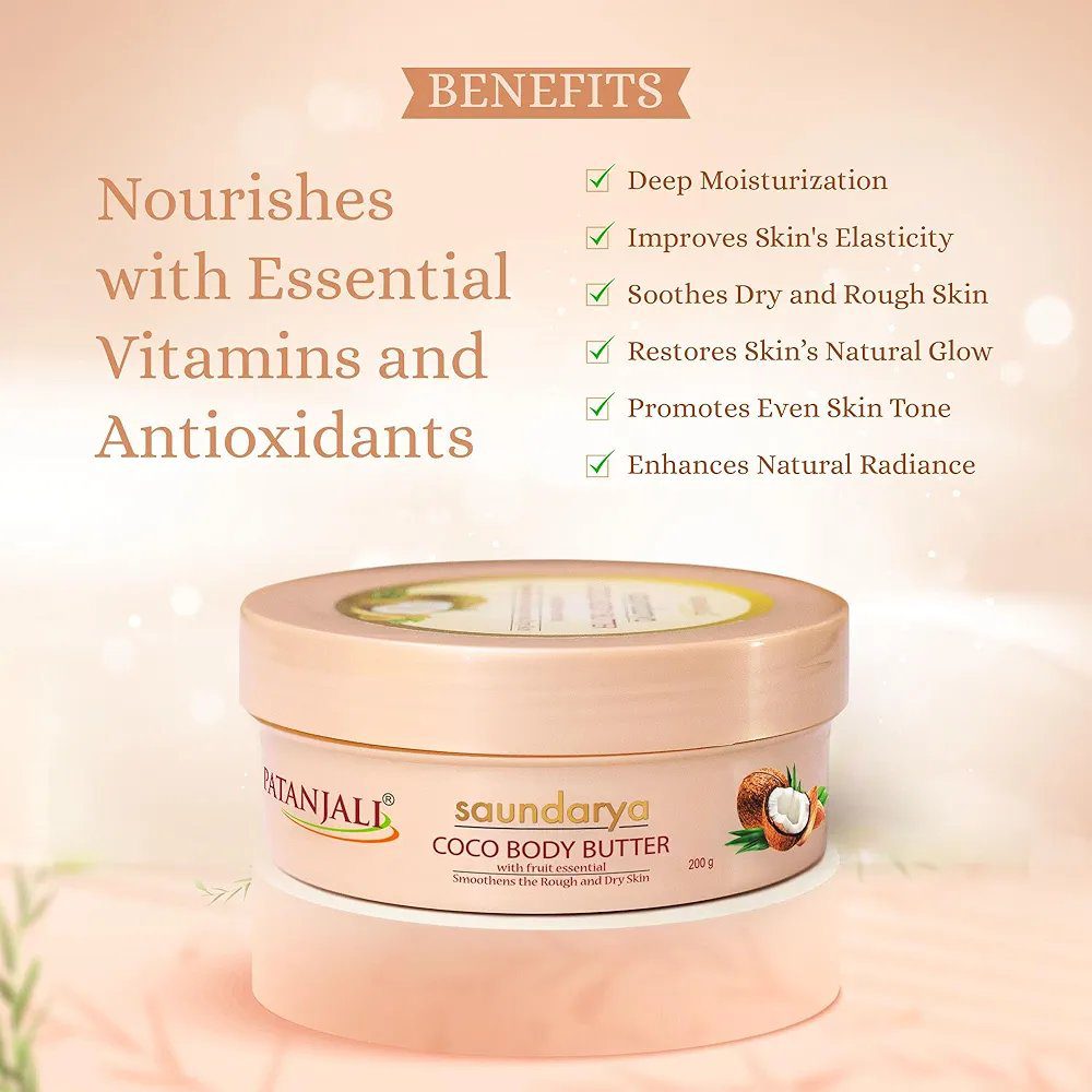 Patanjali Saundarya Coco Body Butter Cream 200g