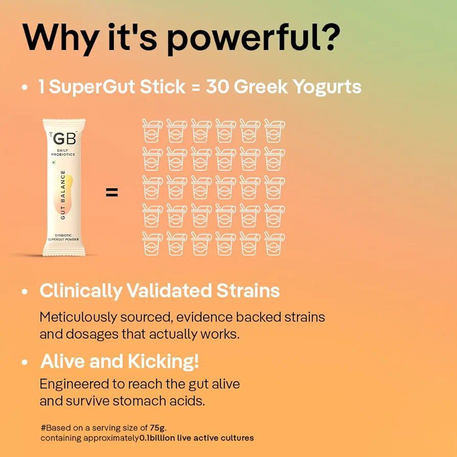 The Good Bug Gut Balance SuperGut Stick