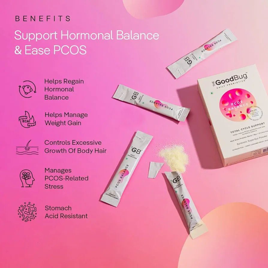 The Good Bug PCOS Balance SuperGut Powder| 15 days pack