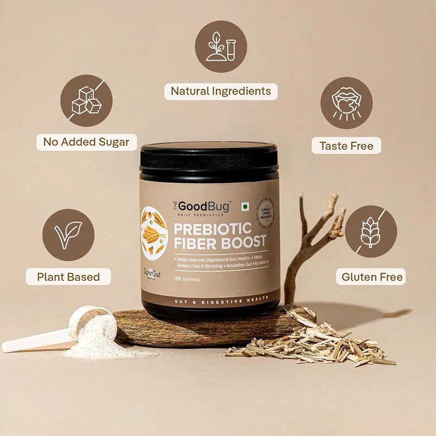 The Good Bug Prebiotic Fiber Boost Powder| 30 servings
