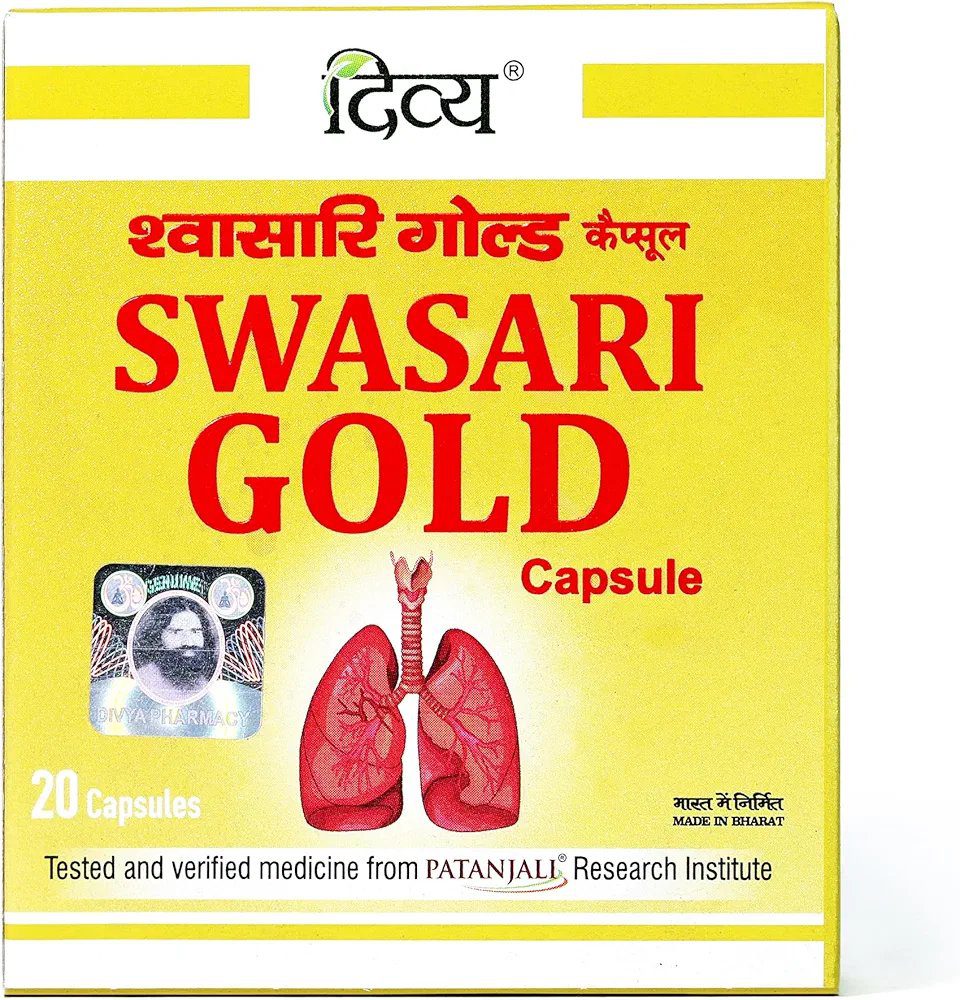 Patanjali Divya Swasari Gold Capsule - 20 Tab