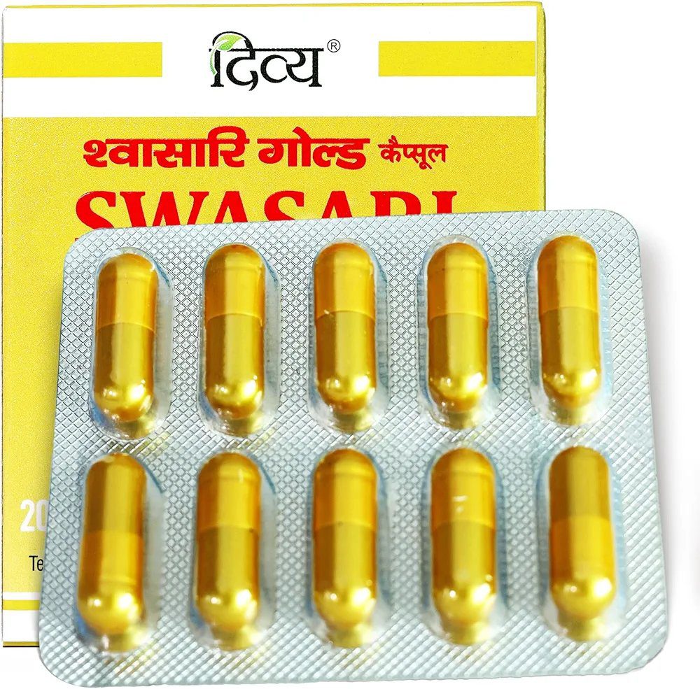 Patanjali Divya Swasari Gold Capsule - 20 Tab