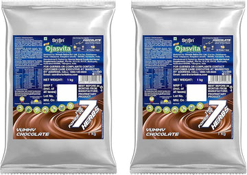 Sri Sri TATTVA shuddhta ka naam Ojasvita Chocolate, 1Kg (Foil Pack Of 2)