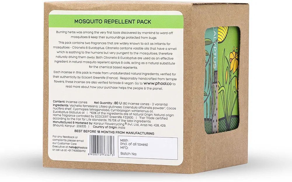 Phool - Mosquito Repellent Agarbatti - Pack of 2