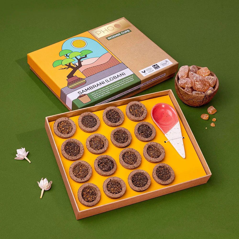 Phool Sambrani Dhoop Cups for Pooja and Havan