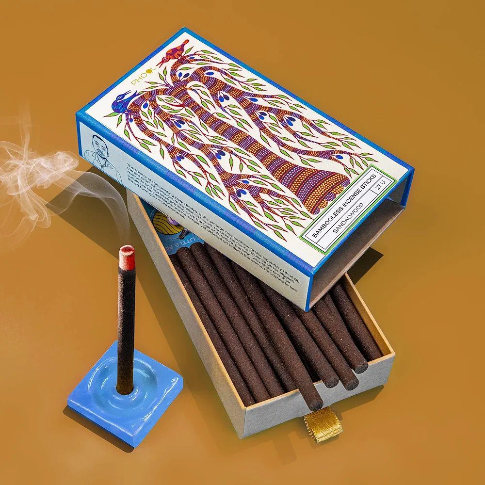 PHOOL LUXURY INCENSE Bambooless Incense Sticks- Sandalwood