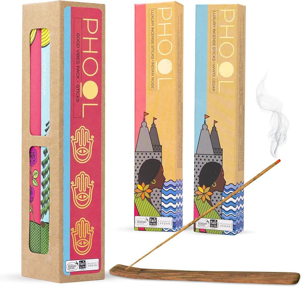 PHOOL LUXURY INCENSE Good Vibes Pack Of 2