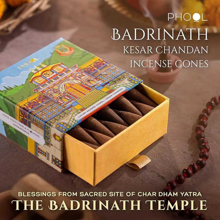 PHOOL LUXURY INCENSE Badrinath Incense Cones