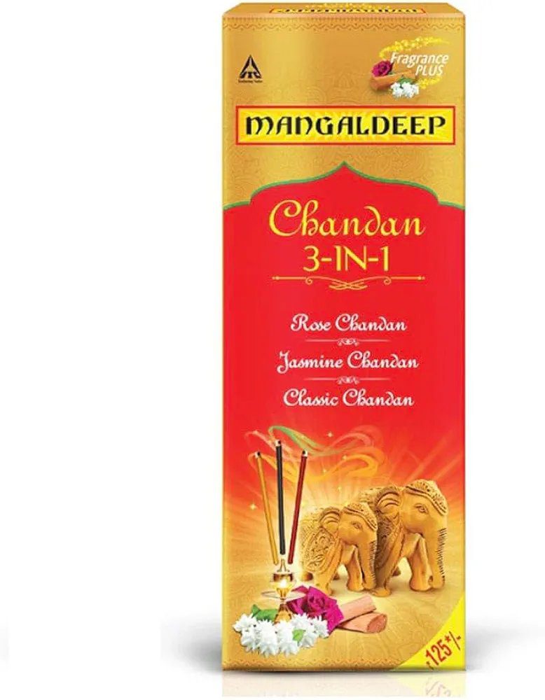 Mangaldeep Chandan 3in1 Agarbatti