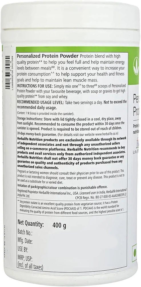 Herbalife Nutrition Personalized Protein Powder – 400g