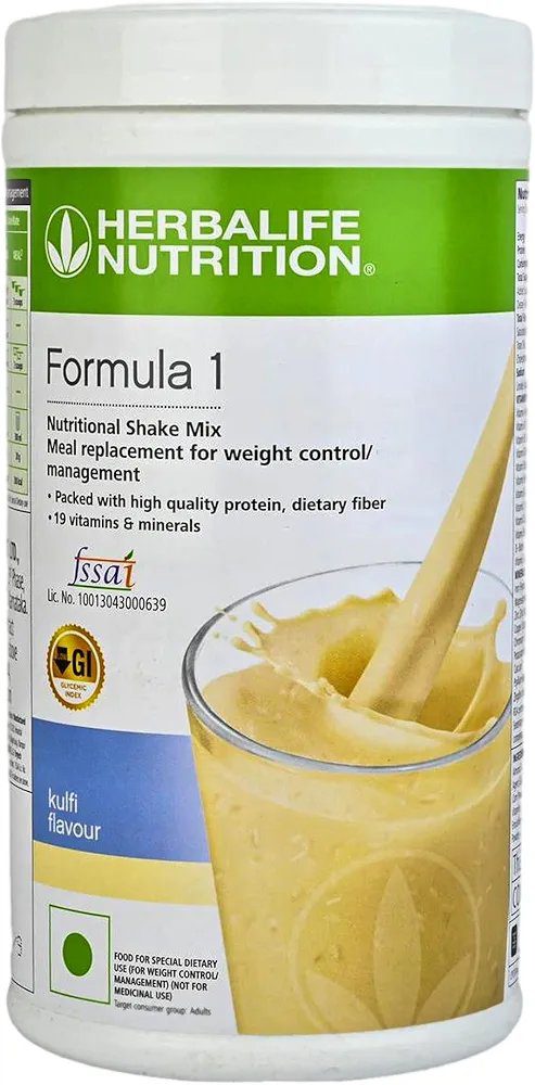 Herbalife Formula 1 Nutritional Shake Mix – Kulfi Flavor | 500g | Meal Replacement