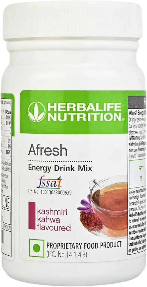 HERBALIFE Afresh Energy Drink Mix Kashmiri Kahwa 40 g (pack of 2)