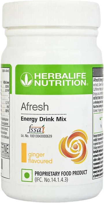 Herbalife Nutrition Afresh Energy Drink Mix (Ginger, 50 g)