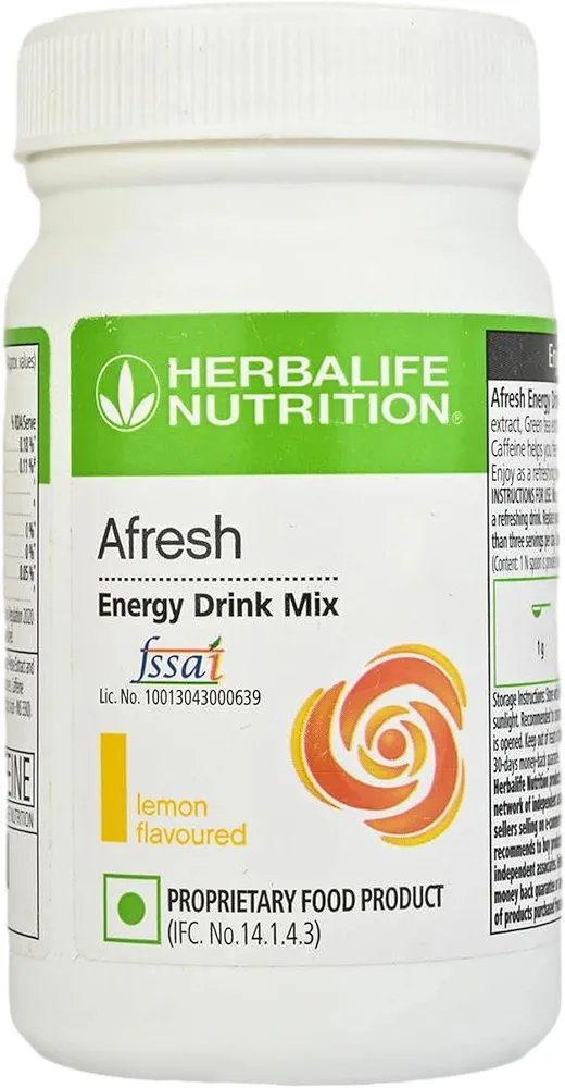 Herbalife Afresh Energy Drink Lemon Flavor (50 gm
