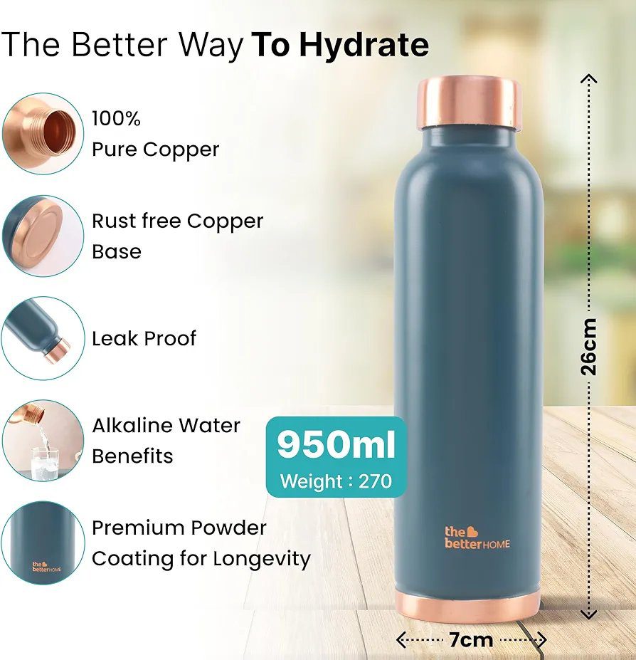 The Better Home Copper Water Bottle